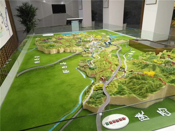 精博達模型 漢陽田園沙盤服務(wù)至上，塑造展覽新標桿